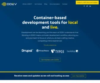 Drud.com(Container based local and live development tools) Screenshot