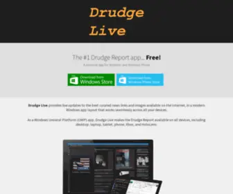 Drudgelive.com(The Drudge Live app) Screenshot