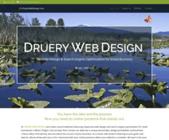 Druerywebdesign.com(Web Design Bend) Screenshot
