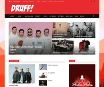 Druff-Magazin.de(DRUFF! – Das Stadtmagazin für Braunschweig und Wolfsburg) Screenshot