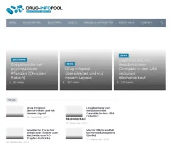 Drug-Infopool.de(Drogen Informationen bei Drug Infopool) Screenshot