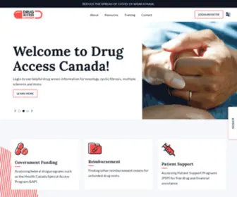 Drugaccess.ca(Drug Access Canada) Screenshot