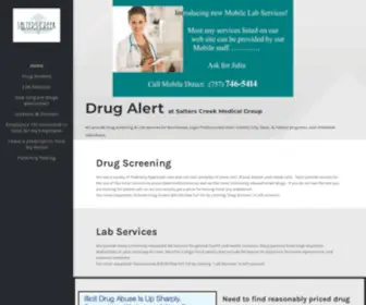 Drugalert.com(Drugalert) Screenshot