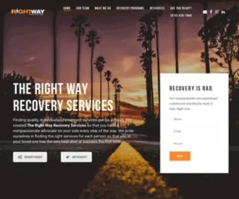 Drugandalcoholtreatmentservices.com(The Right Way Recovery) Screenshot