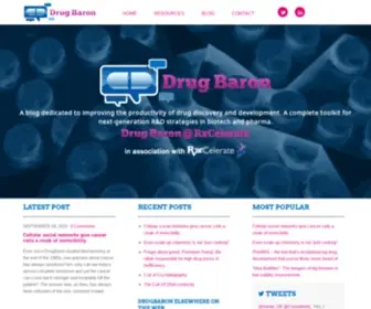 Drugbaron.com(News and opinions on life sciences from leading uk consultancy) Screenshot