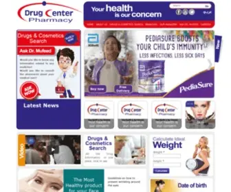 Drugcenterjo.net(Drug Center Pharmacy) Screenshot