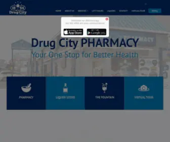 Drugcityrx.com(Drug City Pharmacy) Screenshot