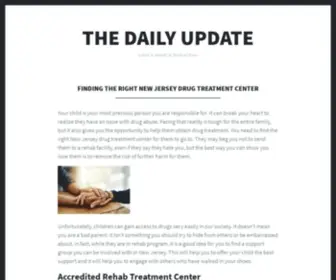 Drugdel.com(The Daily Update) Screenshot