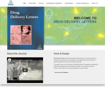 Drugdeliveryletters.com(Drug Delivery Letters) Screenshot