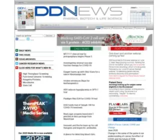 Drugdiscoverynews.com(DDNews) Screenshot