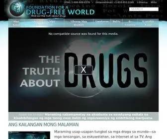 Drugfreeworld.ph(Impormasyon Tungkol sa Ilegal na Mga Droga at Pag) Screenshot