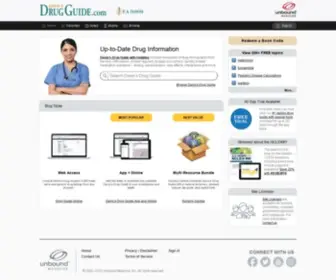 Drugguide.com(Davis’s Drug Guide Online) Screenshot