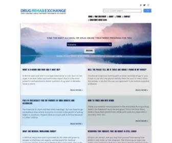 Drugrehabexchange.com(Substance Abuse Treatment) Screenshot