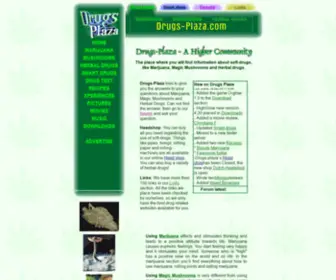 Drugs-Plaza.com(Marijuana Magic mushrooms Herbal drugs on Drugs) Screenshot