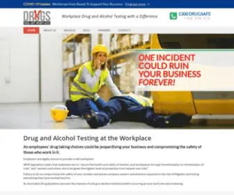 Drugsafe.com.au(Drug and Alcohol Testing in the Workplace with a Difference) Screenshot