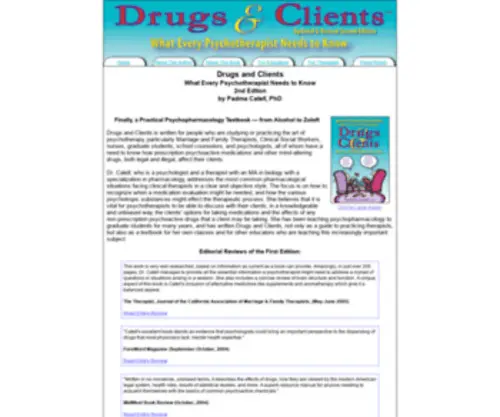 Drugsandclients.com(Drugs and Clients) Screenshot