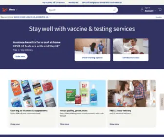 Drugstore.com(Walgreens) Screenshot