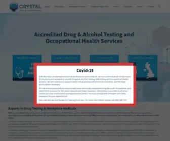 Drugtestingclinics.co.uk(Accredited Drug Testing) Screenshot