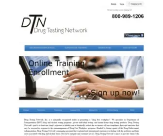 Drugtestingnetwork.com(Drug Testing Network) Screenshot