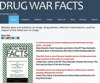Drugwarfacts.org(Drug Policy Facts) Screenshot