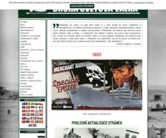 Druhasvetova.com(Druhá světová válka) Screenshot