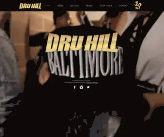 Druhillonline.com(Dru Hill official) Screenshot