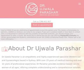 DrujWalaparashar.com(Dr Ujwala Parashar) Screenshot
