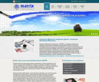 Drukarnia-Matrix.pl(Drukarnia Warszawa) Screenshot