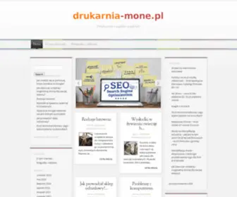 Drukarnia-Mone.pl(Drukarnia Internetowa Mone) Screenshot