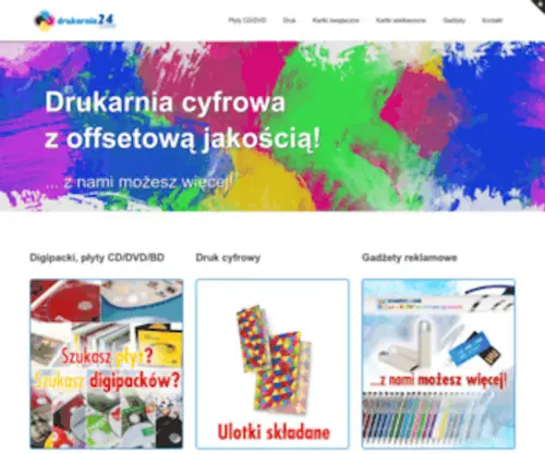 Drukarnia24.com(Drukarnia cyfrowa) Screenshot
