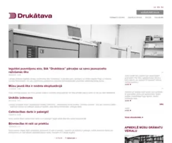 Drukatava.lv(Drukātava) Screenshot