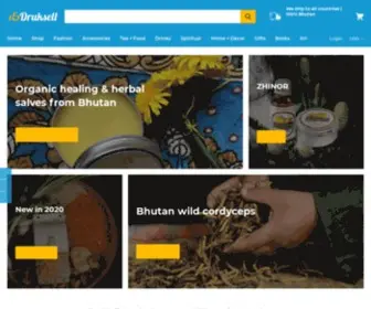 Druksell.com(Bhutan's largest marketplace for products made and grown in Bhutan) Screenshot