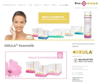 Drula.de(Kosmetik made in Germany) Screenshot