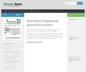 Drum-Bass.net(Le magazine qui groove dans ta cuisine) Screenshot