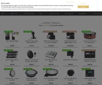 Drum-TEC.com(Your e) Screenshot