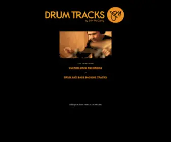 Drum-Tracks.com(Session Drummer) Screenshot