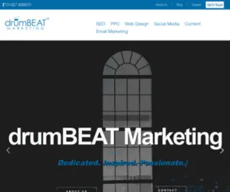 Drumbeatmarketing.co.uk(Digital Marketing Agency Lincolnshire) Screenshot