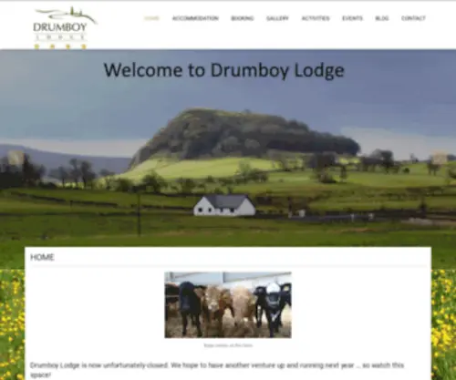 Drumboy-Lodge.com(Drumboy Lodge Self Catering Cottage 4 Bedroom Holiday Accommodation) Screenshot
