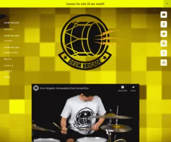 Drumbrigade.com(Drum Brigade) Screenshot