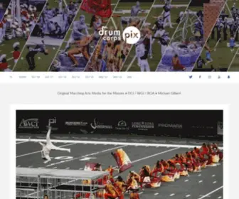 Drumcorpspix.com(Drum Corps Pix) Screenshot