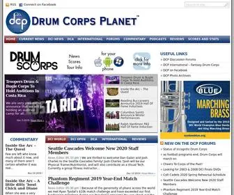 Drumcorpsplanet.com(Drum Corps Planet) Screenshot