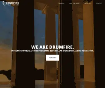 Drumfirepa.com(Drumfire Public Affairs) Screenshot