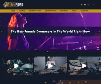 Drumhelper.com(Drum Helper) Screenshot
