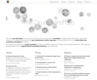 Drummondlab.org(The Drummond Lab) Screenshot