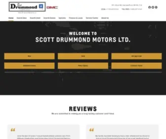 Drummondmotors.ca(Scott Drummond Motors in Campbellford) Screenshot