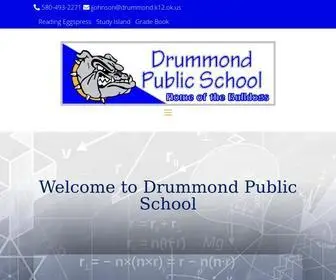 Drummondschools.org(Drummond Public School) Screenshot