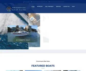 Drummoyneboatsales.com(Drummoyne Boat Sales) Screenshot