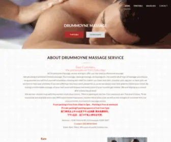 Drummoynemassage.net(Best Full Body Massage in Inner West) Screenshot