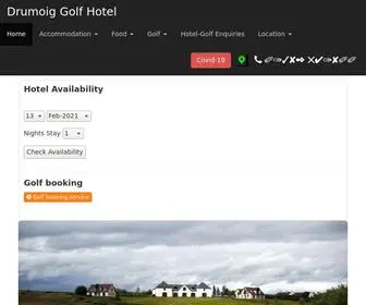 Drumoiggolfhotel.com(Drumoig Golf Hotel) Screenshot