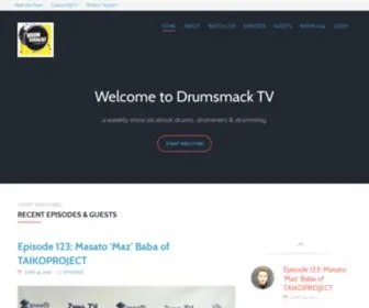 Drumsmack.com(Drumsmack TV) Screenshot